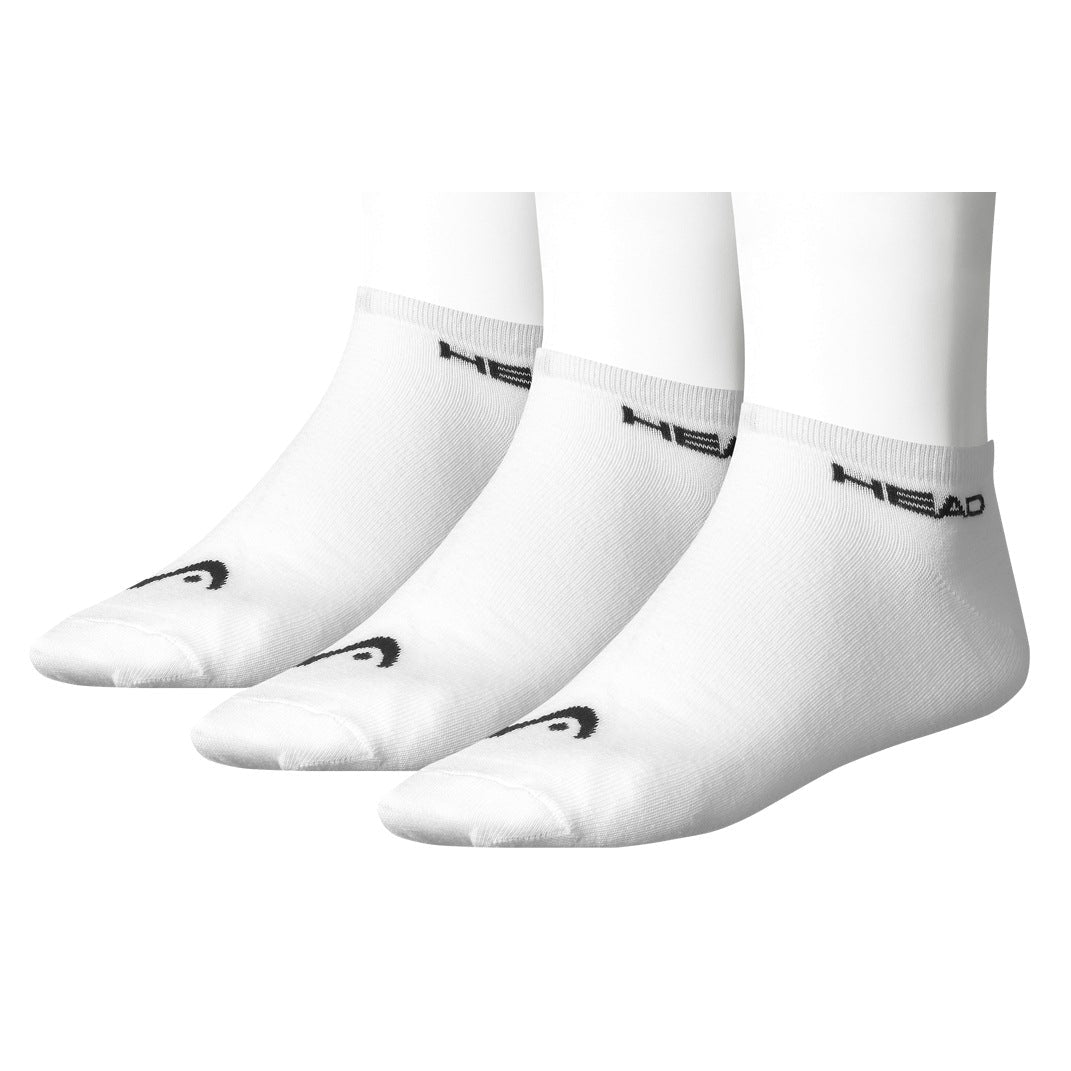 Head Sneaker 3pr Pack Socks - White 43-46 (9-11)