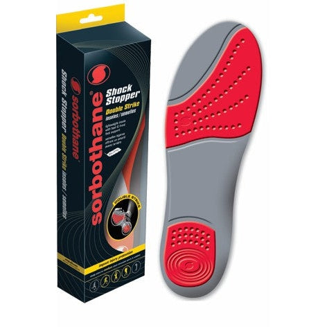 Sorbothane Insoles Double Strike.- Size 10