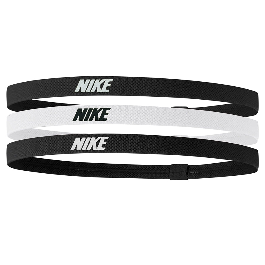 Nike Headbands Elastic 2.0 3pk Black/White