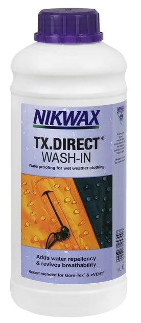Nikwax Tx Direct Wash-In 1.0 Litre (Large)