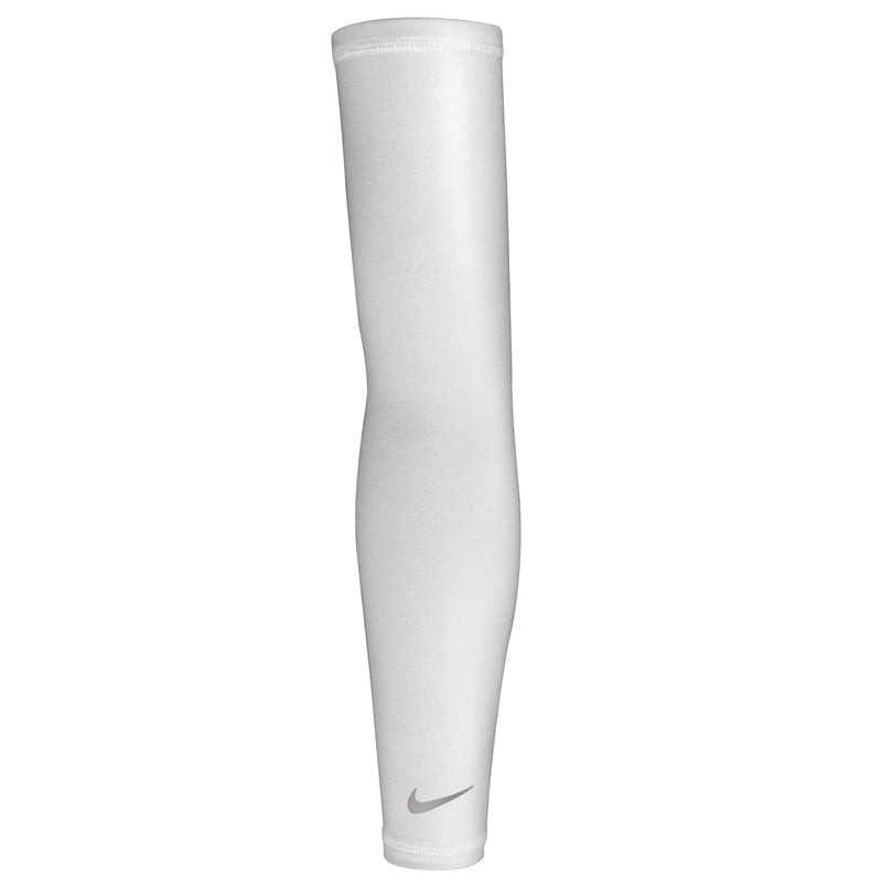 Nike Dry Uv Sleeve White Silver 2.0 Size Sm Medium