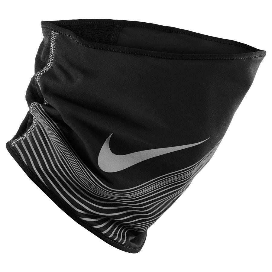 Nike 360 Therma-Fit Neck Warmer Black/Silver - L/Xl