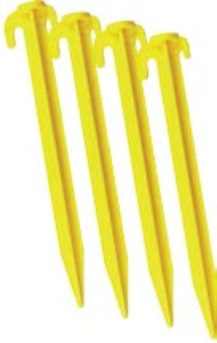 Plastic Ground Pegs - (Packet Of 10)
