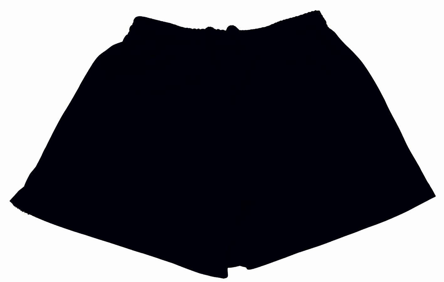Omega 100% Polyester Shorts Black