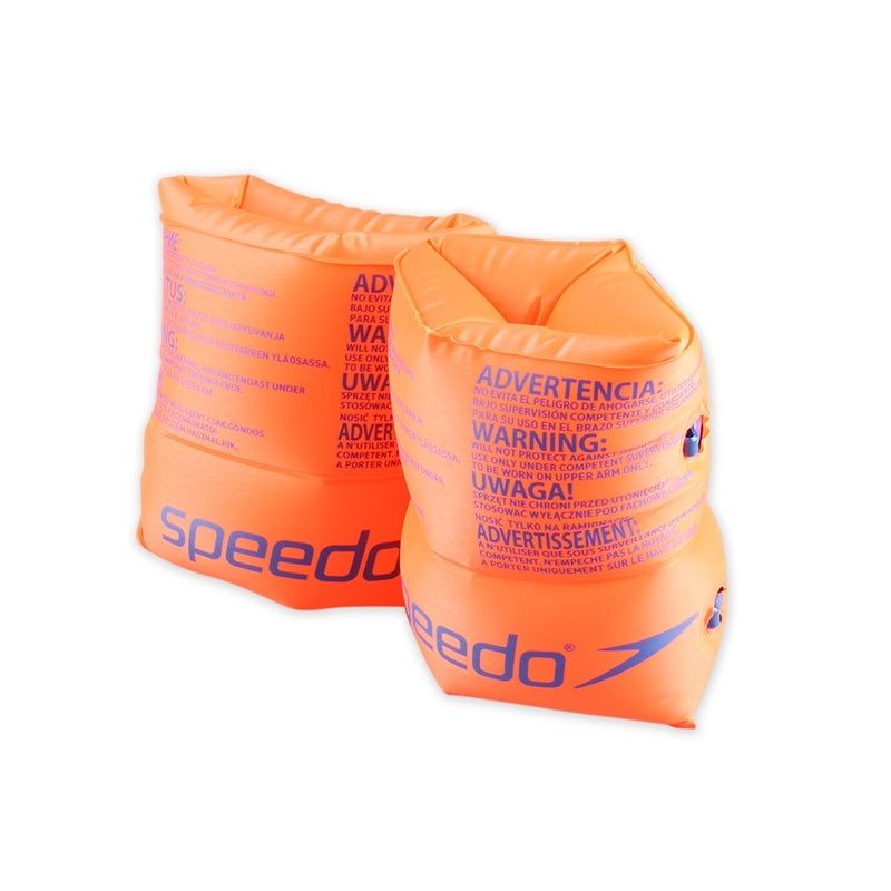 Speedo Armbands Roll Up Junior Orange